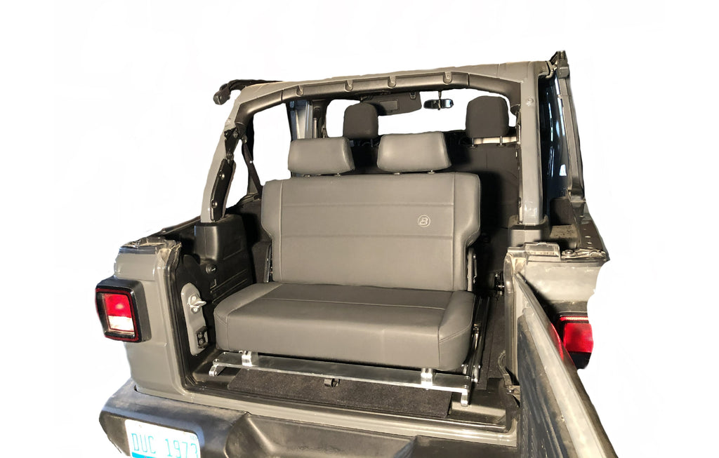3rd Row Seat Mounting Bracket Kit for Jeep Wrangler JL Unlimited 2018-2026